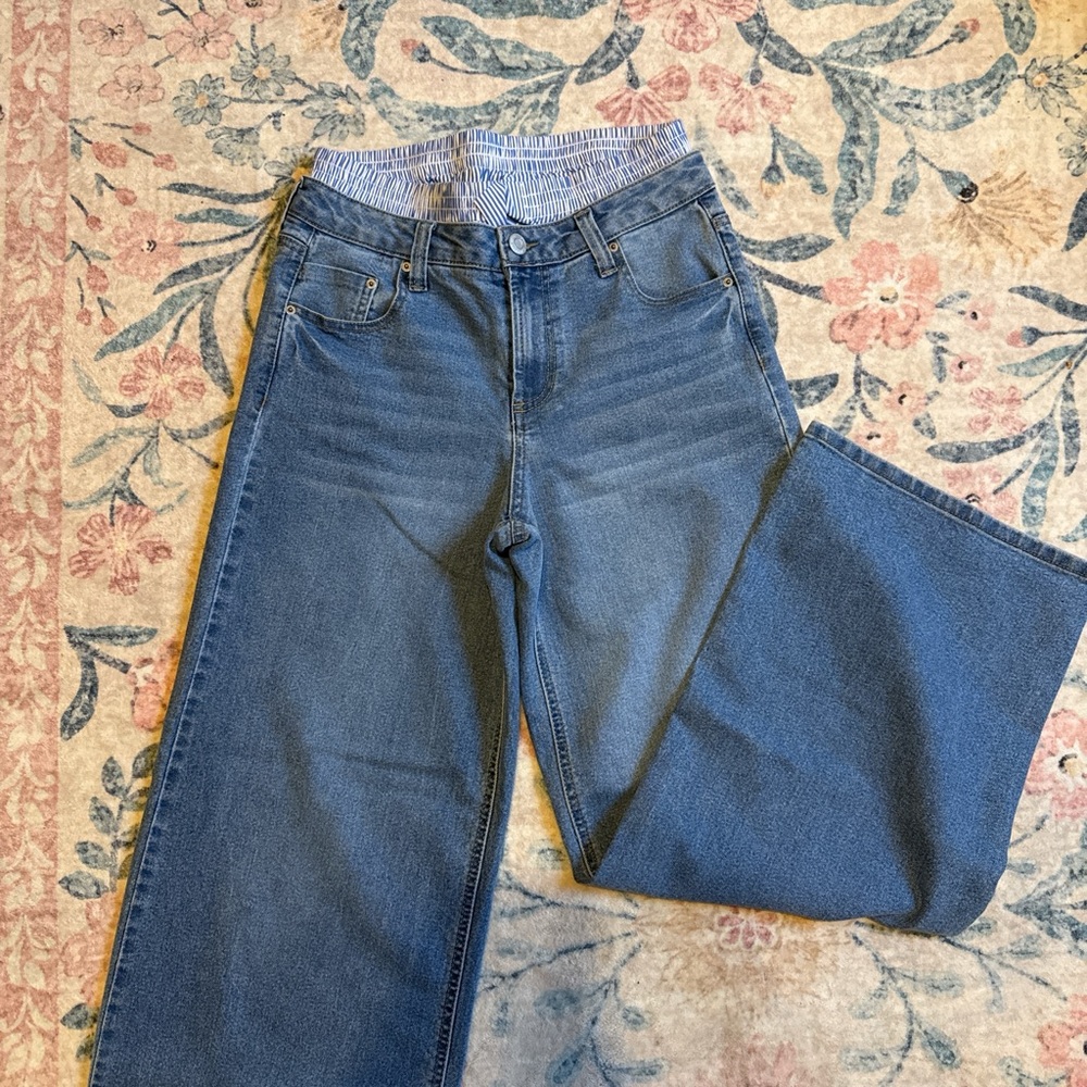 Vanilla Star Blue Flare & Wide Leg Jeans
